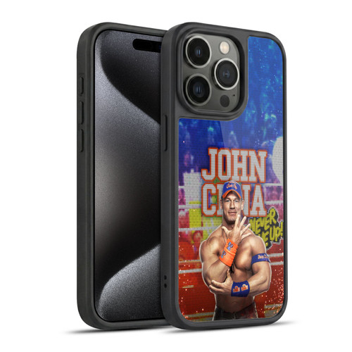 WWE 2017 John Cena LED Image Gel Armour Case For Apple iPhone 15 Pro