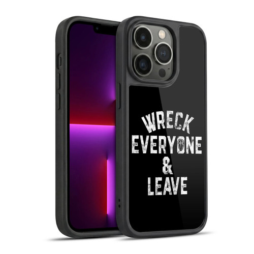 WWE R. Reigns Graphics Wreck Everyone & Leave Gel Armour Case For Apple iPhone 13 Pro