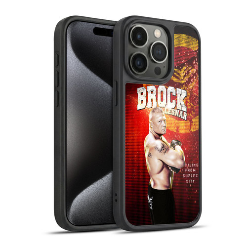 WWE Superstars Brock Lesnar Gel Armour Case For Apple iPhone 15 Pro