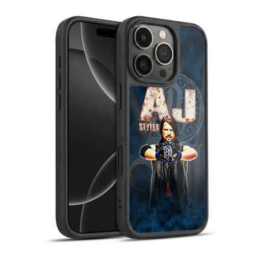 WWE Superstars AJ Styles Gel Armour Case For Apple iPhone 16 Pro
