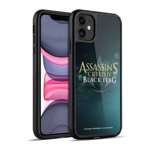 Assassin's Creed Black Flag Logos Gold And White Gel Armour Case For Apple iPhone 11