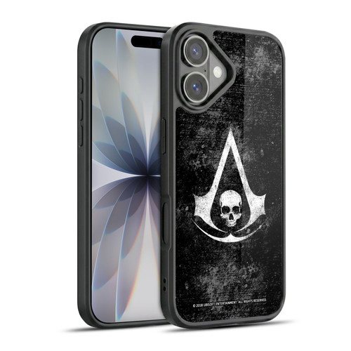 Assassin's Creed Black Flag Logos Grunge Gel Armour Case For Apple iPhone 17