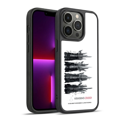 Assassin's Creed Legacy Typography Hidden Blades Gel Armour Case For Apple iPhone 13 Pro