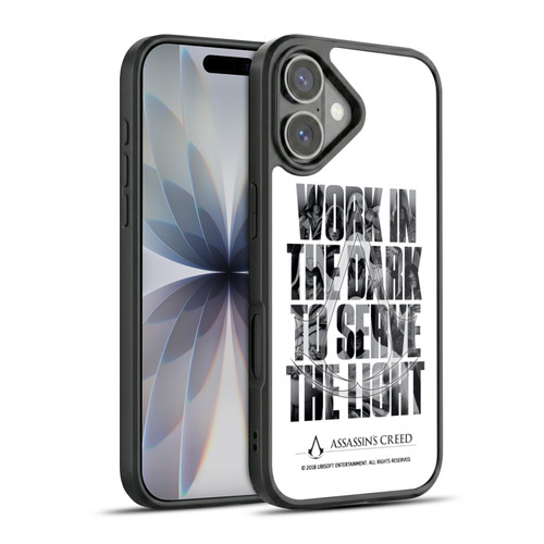 Assassin's Creed Legacy Typography Double Exposure Gel Armour Case For Apple iPhone 17
