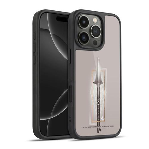 Assassin's Creed Odyssey Artwork Spear Gel Armour Case For Apple iPhone 16 Pro