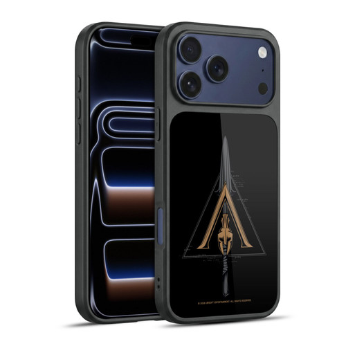 Assassin's Creed Odyssey Artwork Crest & Broken Spear Gel Armour Case For Apple iPhone 17 Pro Max