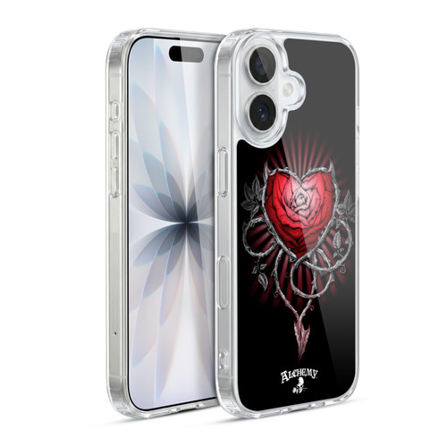 Alchemy Gothic Graphic Art Devils Rose Soft Gel Case for Apple iPhone 17