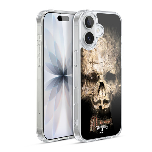 Alchemy Gothic Graphic Art M'sieur La Mort Soft Gel Case for Apple iPhone 17
