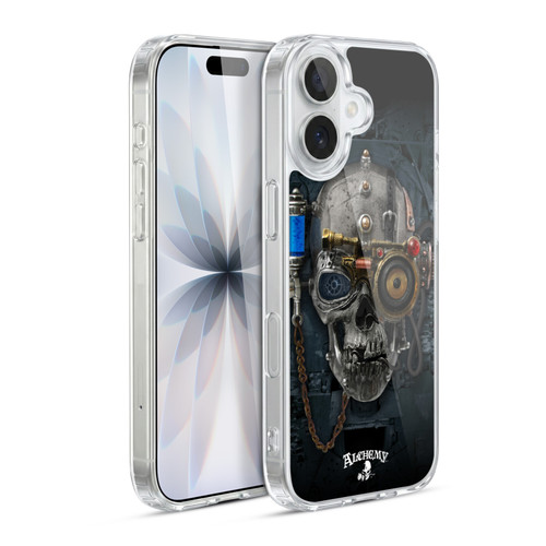 Alchemy Gothic Graphic Art Necronaut Soft Gel Case for Apple iPhone 17