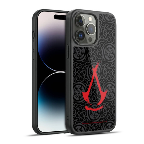 Assassin's Creed Shadows Graphics Red Logotype Gel Armour Case For Apple iPhone 14 Pro Max