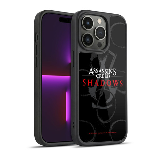 Assassin's Creed Shadows Graphics Red Logo Gel Armour Case For Apple iPhone 14 Pro