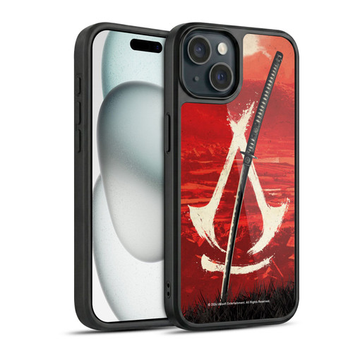 Assassin's Creed Shadows Graphics Crest Katana Gel Armour Case For Apple iPhone 15