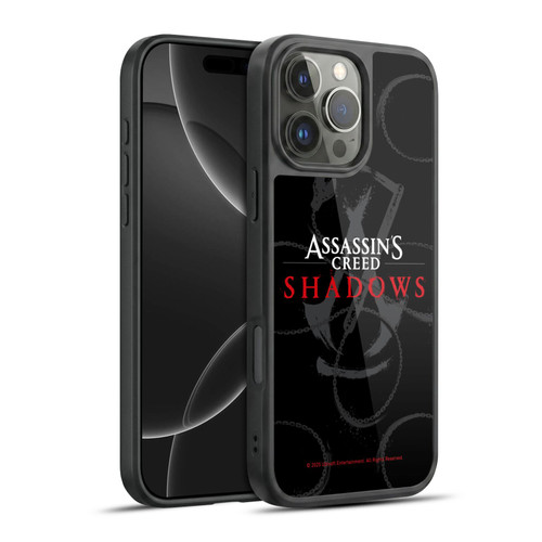 Assassin's Creed Shadows Graphics Red Logo Gel Armour Case For Apple iPhone 16 Pro Max