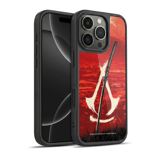 Assassin's Creed Shadows Graphics Crest Katana Gel Armour Case For Apple iPhone 16 Pro