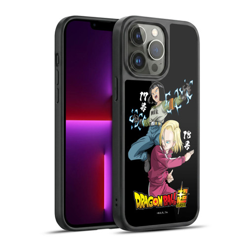 Dragon Ball Super Universe Survival Characters Android 17 & 18 Gel Armour Case For Apple iPhone 13 Pro Max
