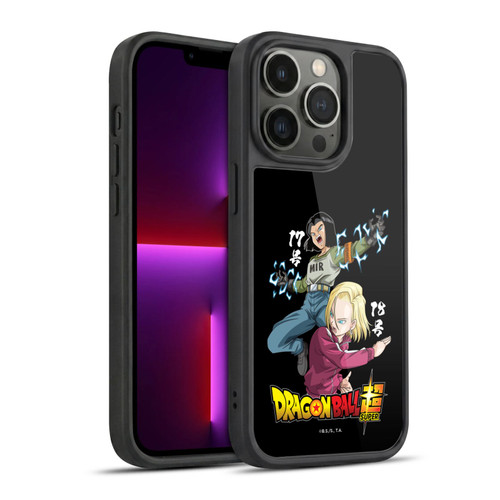 Dragon Ball Super Universe Survival Characters Android 17 & 18 Gel Armour Case For Apple iPhone 13 Pro