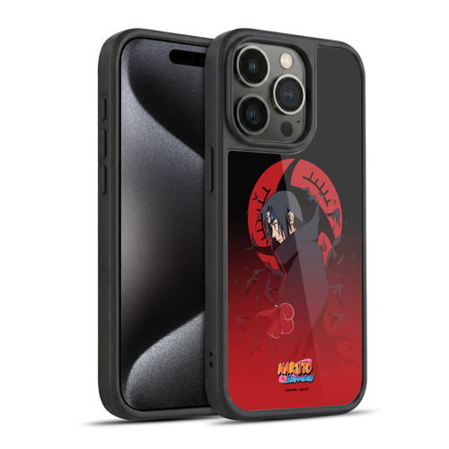 Naruto Shippuden Character Art Itachi Uchiha Gel Armour Case For Apple iPhone 15 Pro
