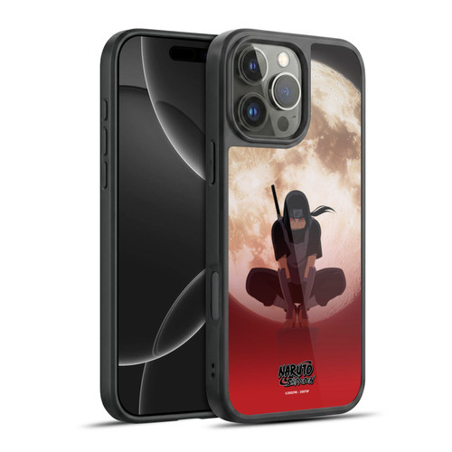 Naruto Shippuden Character Art Itachi Uchiha Moon Gel Armour Case For Apple iPhone 16 Pro Max