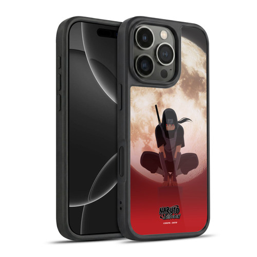 Naruto Shippuden Character Art Itachi Uchiha Moon Gel Armour Case For Apple iPhone 16 Pro