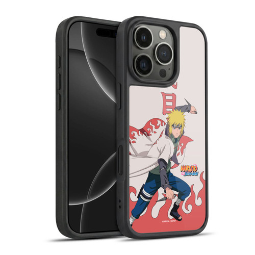 Naruto Shippuden Character Art Minato Namikaze Gel Armour Case For Apple iPhone 16 Pro