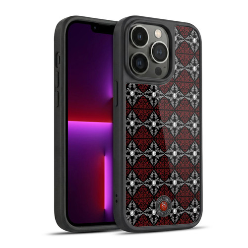 Anne Stokes Gothic Bat Moon Patttern Gel Armour Case For Apple iPhone 13 Pro