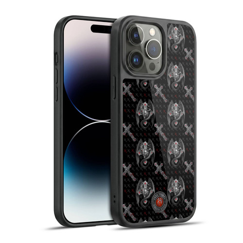 Anne Stokes Gothic Prayer Pillow Pattern Gel Armour Case For Apple iPhone 14 Pro Max