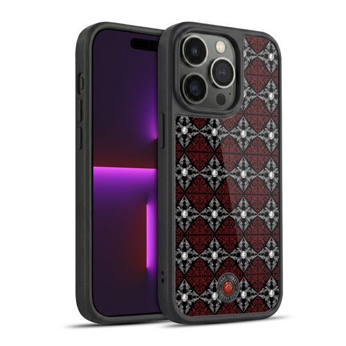 Anne Stokes Gothic Bat Moon Patttern Gel Armour Case For Apple iPhone 14 Pro