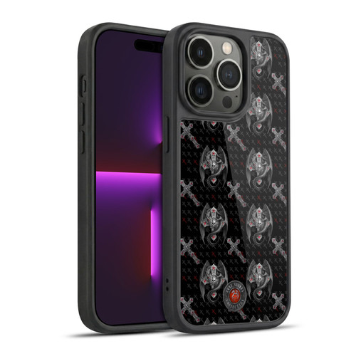 Anne Stokes Gothic Prayer Pillow Pattern Gel Armour Case For Apple iPhone 14 Pro