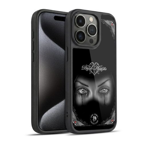 Anne Stokes Gothic Sad Eyes Gel Armour Case For Apple iPhone 15 Pro