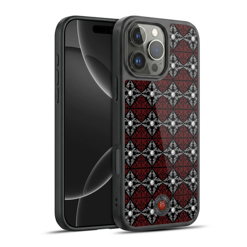Anne Stokes Gothic Bat Moon Patttern Gel Armour Case For Apple iPhone 16 Pro Max