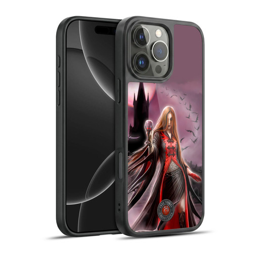 Anne Stokes Gothic Blood Moon Gel Armour Case For Apple iPhone 16 Pro Max