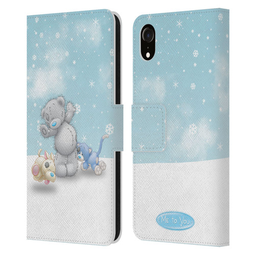 Me To You Classic Tatty Teddy Pets Leather Book Wallet Case Cover For Apple iPhone XR