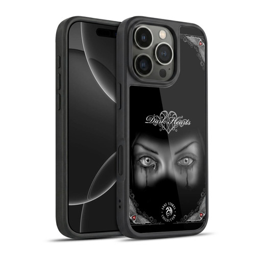 Anne Stokes Gothic Sad Eyes Gel Armour Case For Apple iPhone 16 Pro