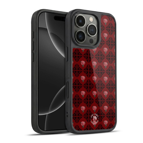 Anne Stokes Gothic Logo Pattern Gel Armour Case For Apple iPhone 16 Pro