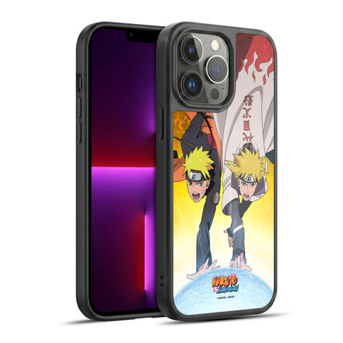 Naruto Shippuden Key Art Naruto And Minato Gel Armour Case For Apple iPhone 13 Pro Max