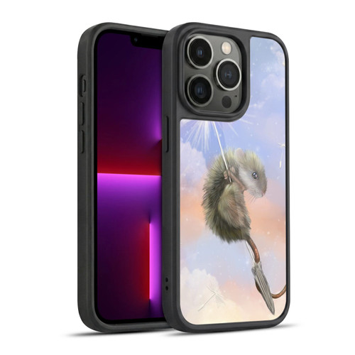 Ash Evans Animals Dandelion Mouse Gel Armour Case For Apple iPhone 13 Pro