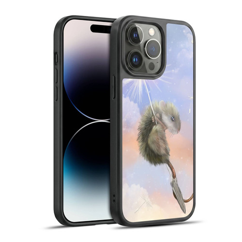 Ash Evans Animals Dandelion Mouse Gel Armour Case For Apple iPhone 14 Pro Max