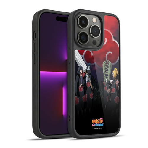 Naruto Shippuden Key Art Akatsuki Gel Armour Case For Apple iPhone 14 Pro