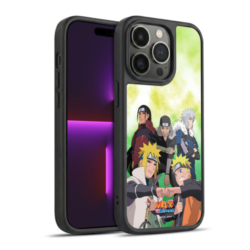 Naruto Shippuden Key Art Hokage Group Gel Armour Case For Apple iPhone 14 Pro