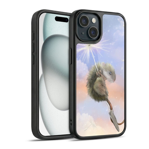 Ash Evans Animals Dandelion Mouse Gel Armour Case For Apple iPhone 15