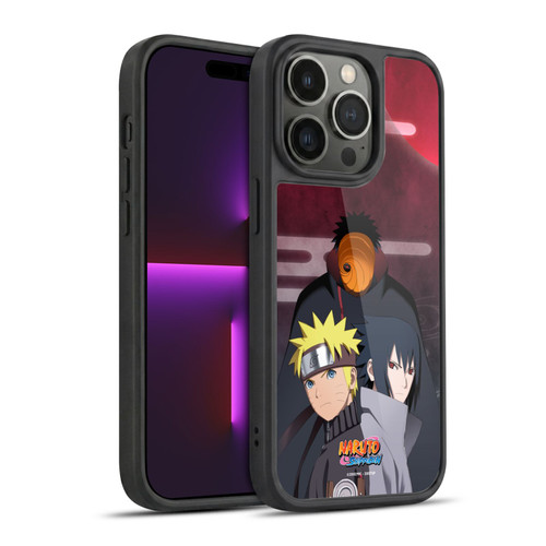 Naruto Shippuden Key Art Obito Naruto Sasuke Gel Armour Case For Apple iPhone 14 Pro