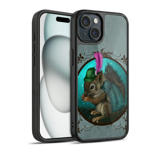 Ash Evans Animals Squirrel Gel Armour Case For Apple iPhone 15