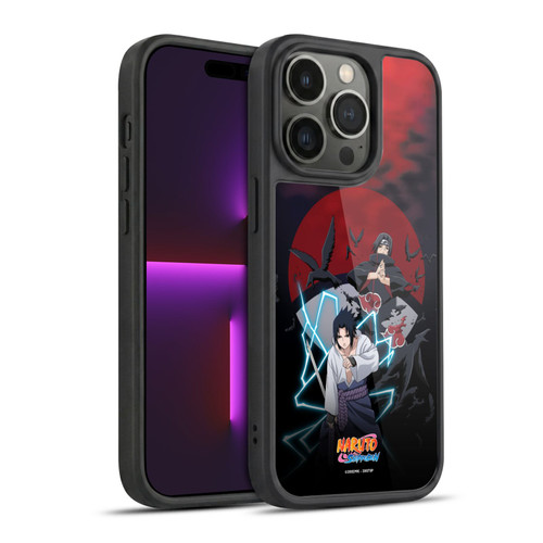 Naruto Shippuden Key Art Sasuke And Itachi Gel Armour Case For Apple iPhone 14 Pro