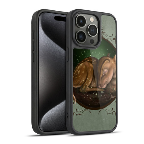Ash Evans Animals Foundling Fawn Gel Armour Case For Apple iPhone 15 Pro