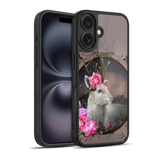 Ash Evans Animals White Deer Gel Armour Case For Apple iPhone 16
