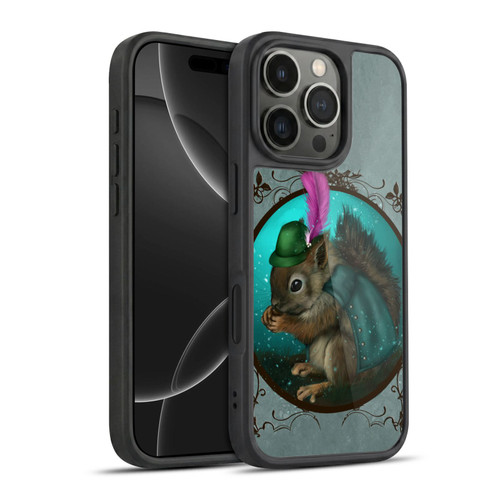 Ash Evans Animals Squirrel Gel Armour Case For Apple iPhone 16 Pro
