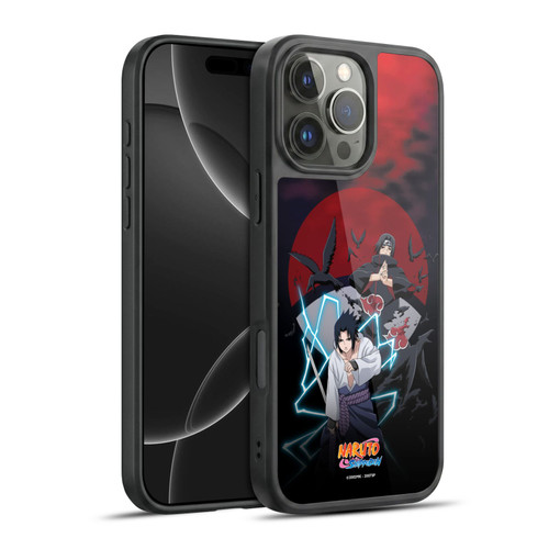 Naruto Shippuden Key Art Sasuke And Itachi Gel Armour Case For Apple iPhone 16 Pro Max