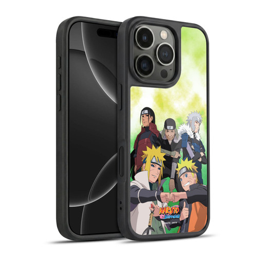 Naruto Shippuden Key Art Hokage Group Gel Armour Case For Apple iPhone 16 Pro