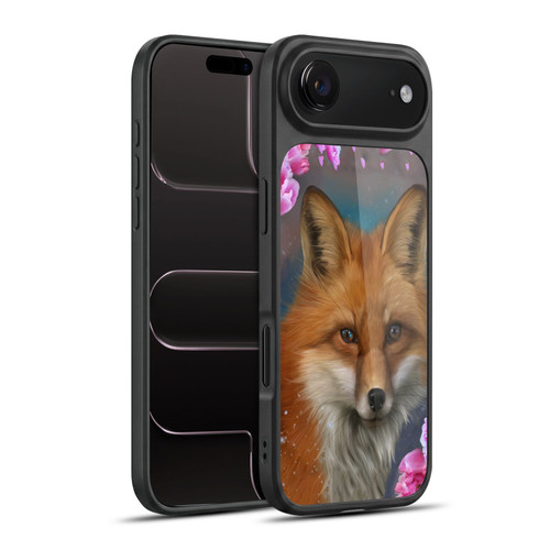 Ash Evans Animals Fox Peonies Gel Armour Case For Apple iPhone 17 Air