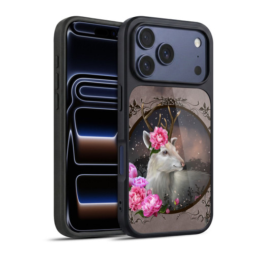Ash Evans Animals White Deer Gel Armour Case For Apple iPhone 17 Pro